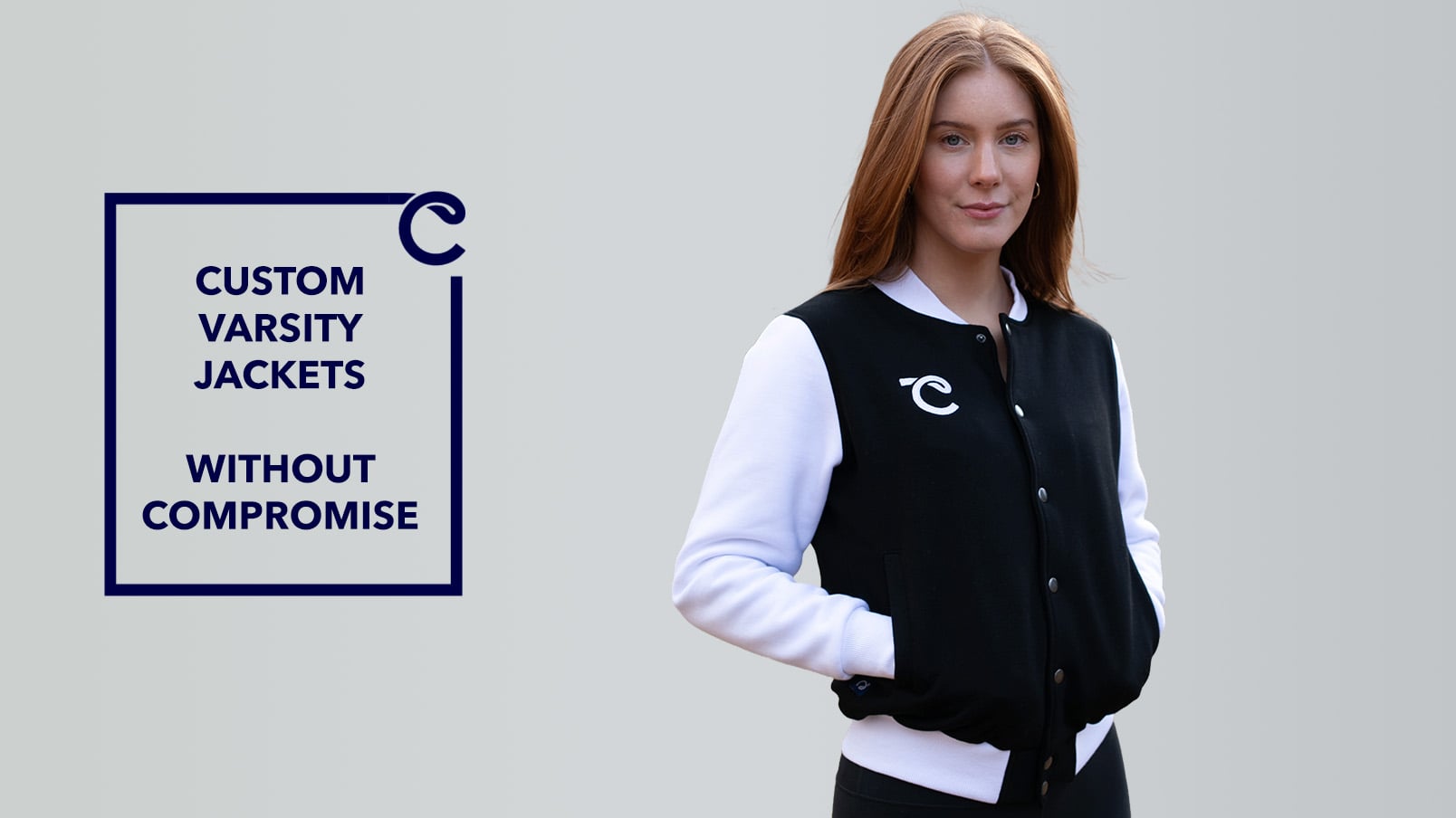 Personalised varsity outlet jacket